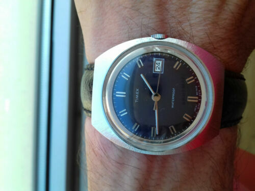 VTG 1977 Timex Sprite Mechanical Watch Rare Version 24570  display picture 1