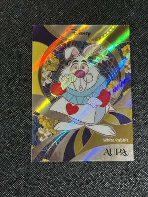 2025 China Kakawow Disney White Rabbit SP Flower Refractor Card
