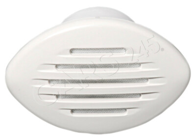 OSCULATI Einbauhorn ABS weiß 12 V