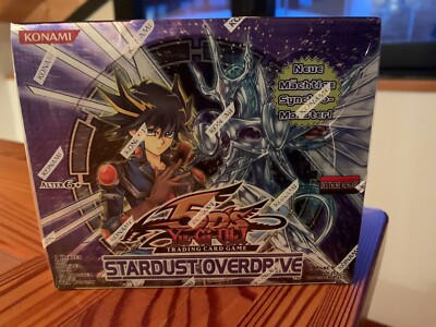 yugioh stardust overdrive booster box Yugioh Stardust Overdrive Booster Box Unlimited Factory Sealed