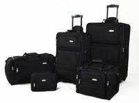 Samsonite 5 Piece Nested Luggage Set Black One Size Samsonite 5 Piece Nested Luggage Set Black One Size