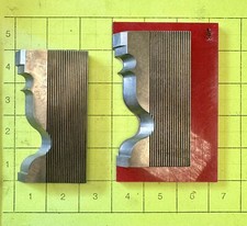 5/16 Corrugated High Speed Steel Molding Knives - Case/Chair Profile -