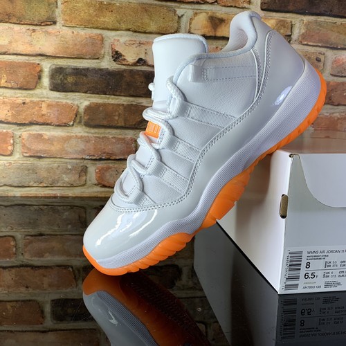 Air Jordan 11 Retro Low White Citrus 