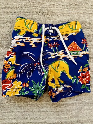 baby ralph swim shorts