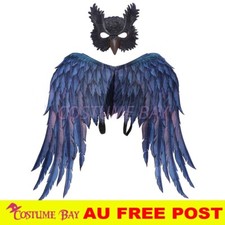 3D Owl Dragon Wing Tail Mask Set Halloween Costume Carnival Party Book Week AU