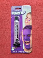Halloween Purple Cream Makeup Sports Fan