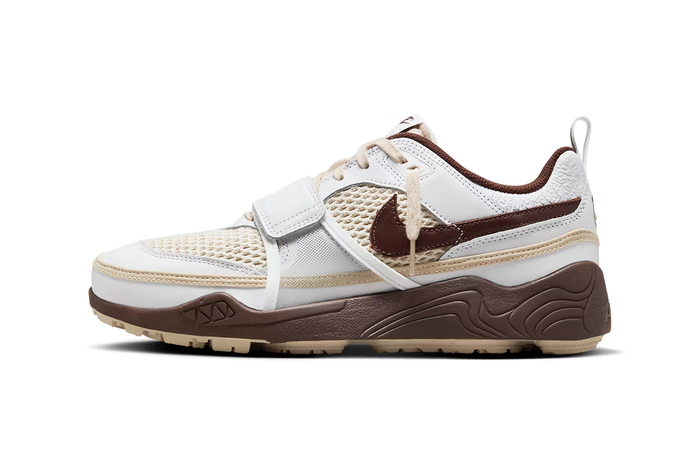 🌵 Travis Scott Nike Zoom Field Jaxx Light Chocolate Sz 13 HQ3073-100 *IN HAND*