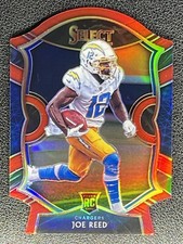 2020 Select Joe Reed RC Rookie Card #97 Concourse Red Prizm Die-Cut. rookie card picture