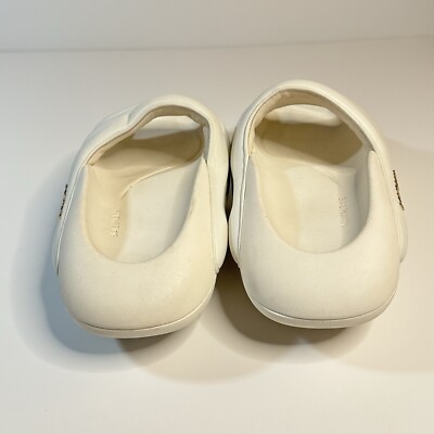 Balmain White Mules B-IT Men display picture 3
