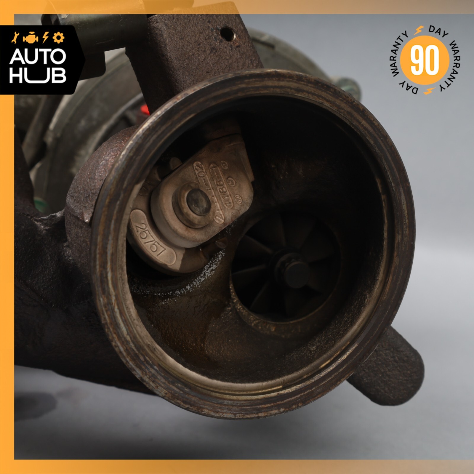 Maserati Ghibli Quattroporte Right Turbocharger Turbo Charger Manifold OEM 75k