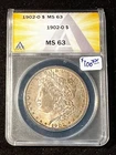 1902 O MORGAN DOLLAR ANACS MS 63 193