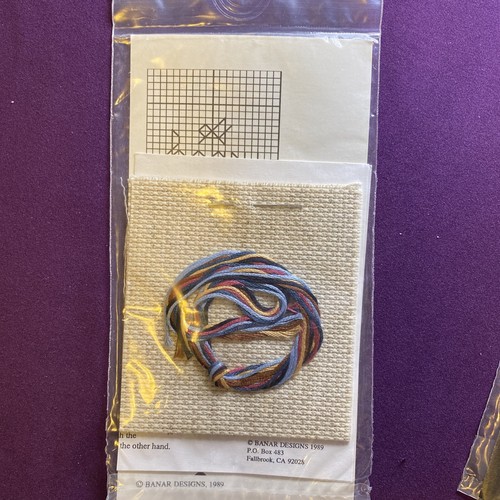 Counted Cross stitch 3 Banar Bookmark Kits + 1 Leisure Arts BL3 - Picture 3 of 12