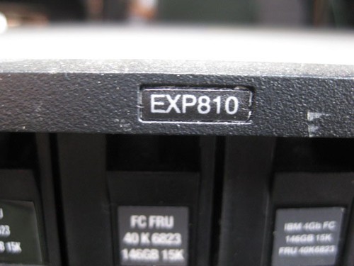 IBM EXP810 STORAGE EXPANSION UNIT 1812-81A 16X 146GB 15K FC Hard Drives 40K6823 - Picture 8 of 12