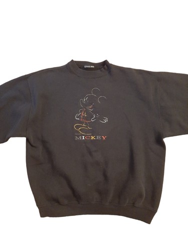 Vintage 90's Disney Mickey Mouse Velva Sheen Crewneck Sweatshirt Size L ...