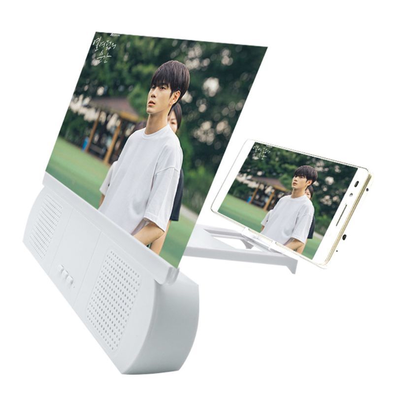 Screen Video Magnifier Folding Curved Enlarged Movie Amplifying Projector Base - Picture 9 of 10