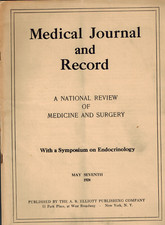 1924 Endocrinology Diabetes Thyroid Disease Medicine Therapeutics Adrenal Glands