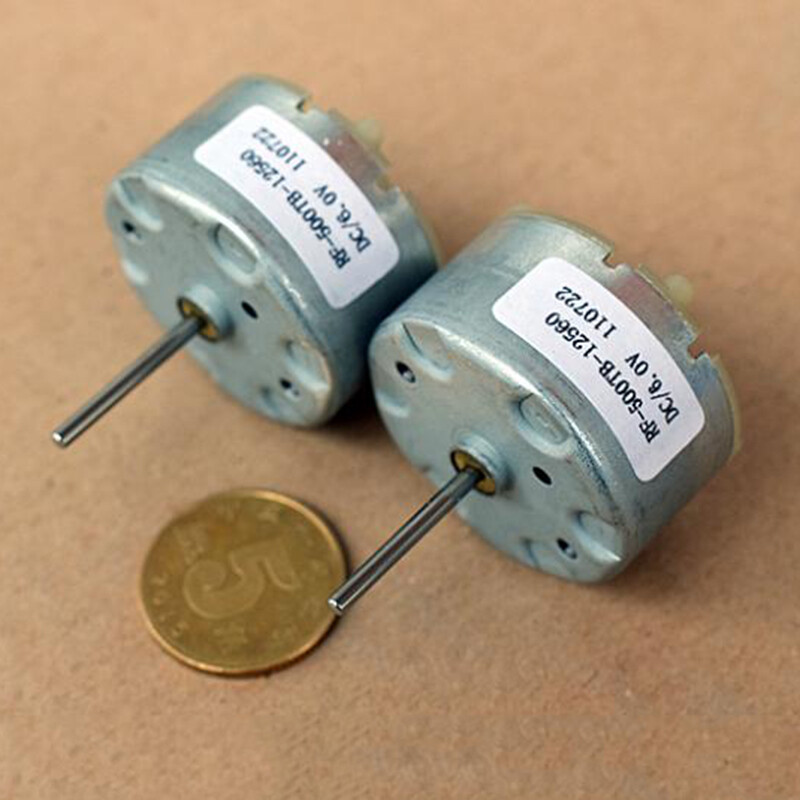 10pz Motore R130 Tipo 130 Hobby Micro Motori DC 3-6V 0,35-0,4A - Foto 9