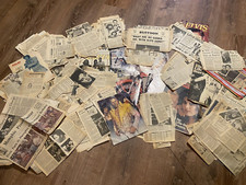 Elvis Presley The King of Rock n Roll 400+ newspaper clippings of death 1978