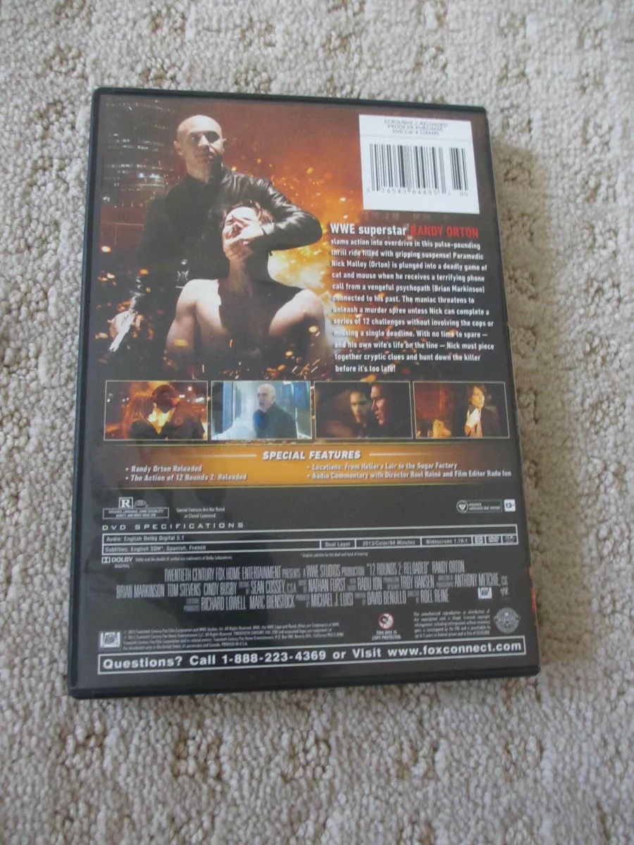 12 Rounds 2 Reloaded DVD Randy Orton