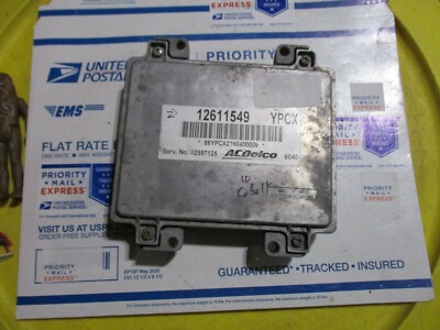   2010 CHEVY COBALT COMPUTER ENGINE CONTROL ECU ECM MODULE Unit YPCX Warranty 