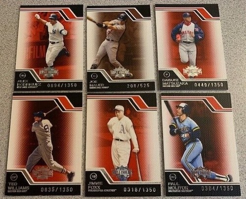 BÉISBOL SERIE #ed - 2008 Topps hilos triples - base y sepia paralelos - tú eliges - Imagen 2 de 3