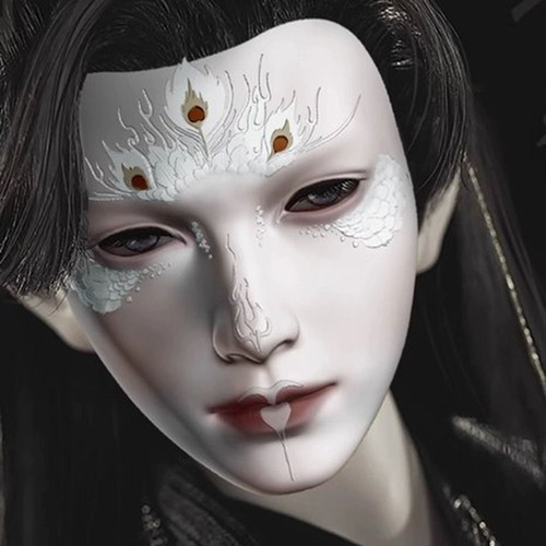 Frauen Männer Cyberpunk Maske Cosplay alter Stil Street Dance Techno Masken UK - Bild 8 von 14