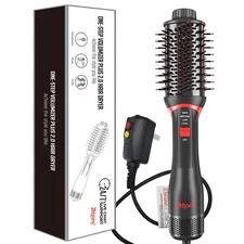 One-Step Blowout Styling Tool Heat - Blow out brush dryer - Volumizer Hair Dryer