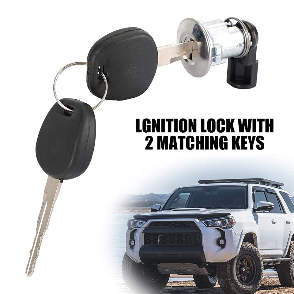 Fuel Door Cylinder Lock Cylinder Keys Set Fits Kit For 19952004 Toyota