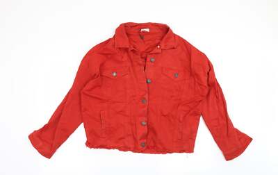 Noisy May Damen Jacke Rot Größe M