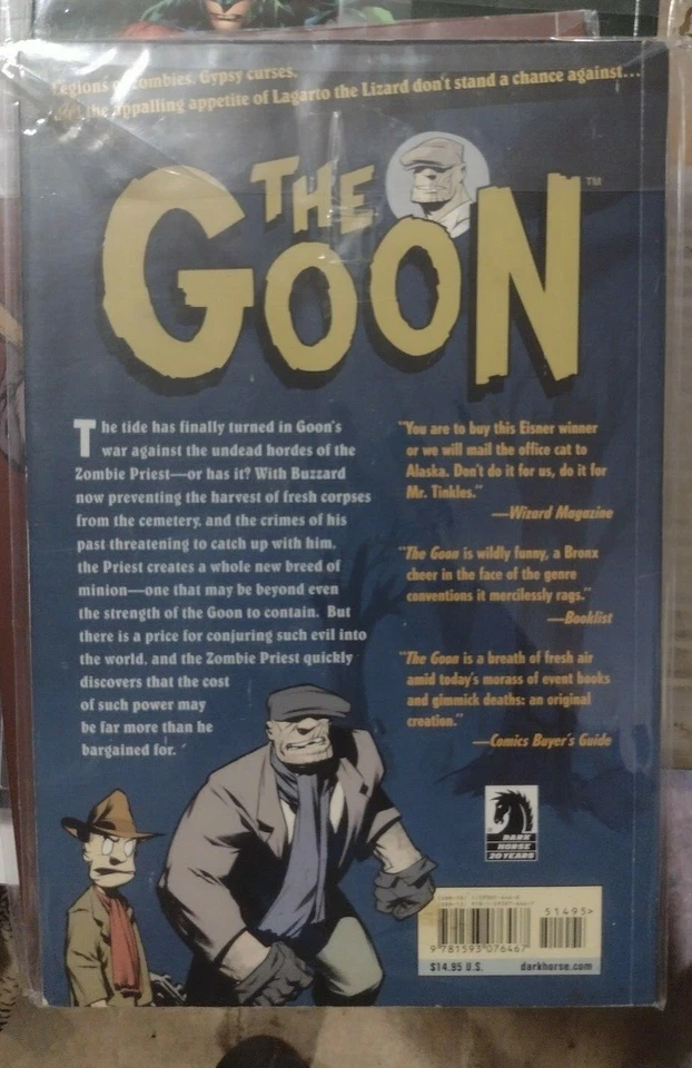 The Goon - Wicked Inclinations TPB VOL 1 ERIC POWELL DARK HORSE 2004 Foto 2 de 2