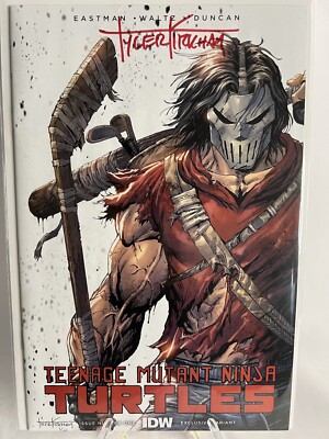 TMNT #1 NYCC 2023 Tyler Kirkham Battle Damage CASEY JONES Trade