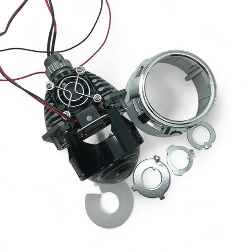 2 x 2.5" Full Bi-LED RHD Retrofit Projectors Lens like Xenon HID white hi/low - Picture 9 of 12