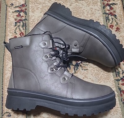 Bruno Marc 3M Thinsulate Winter Boots Gray Men\'s Size 8 Bruno Marc - Brandclub - Bruno Marc Men main image 3