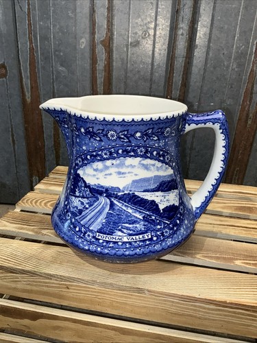 Baltimore & Ohio Railroad B&O RR Lamberton China Juice or Milk Pitcher
