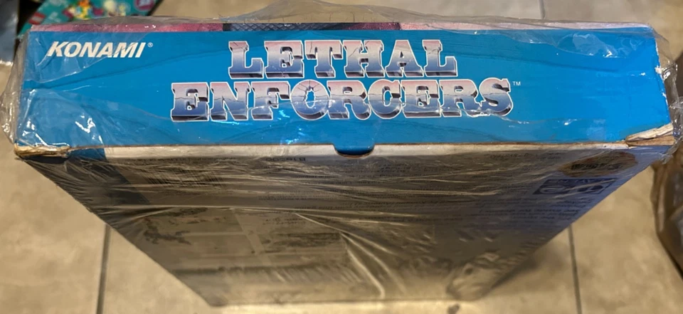 Lethal Enforcers Justifier Blue Gun Bundle Sega CD Genesis NEW Factory Sealed - Image 3 of 3