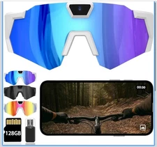 4K POV Baseball Smart Glasses with Camera – Hands-Free Sports Recording 