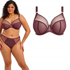 Elomi Matilda Thong Briefs Lined High Leg Thongs Knickers size large. RRP ‘24