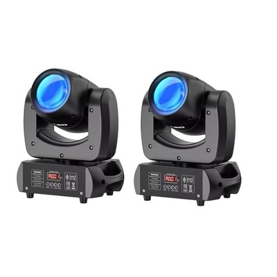 LED Moving Head Light 150W 8 Prism Rotating Stage Lighting 2 Pack XPCYT XPCLEOYZ