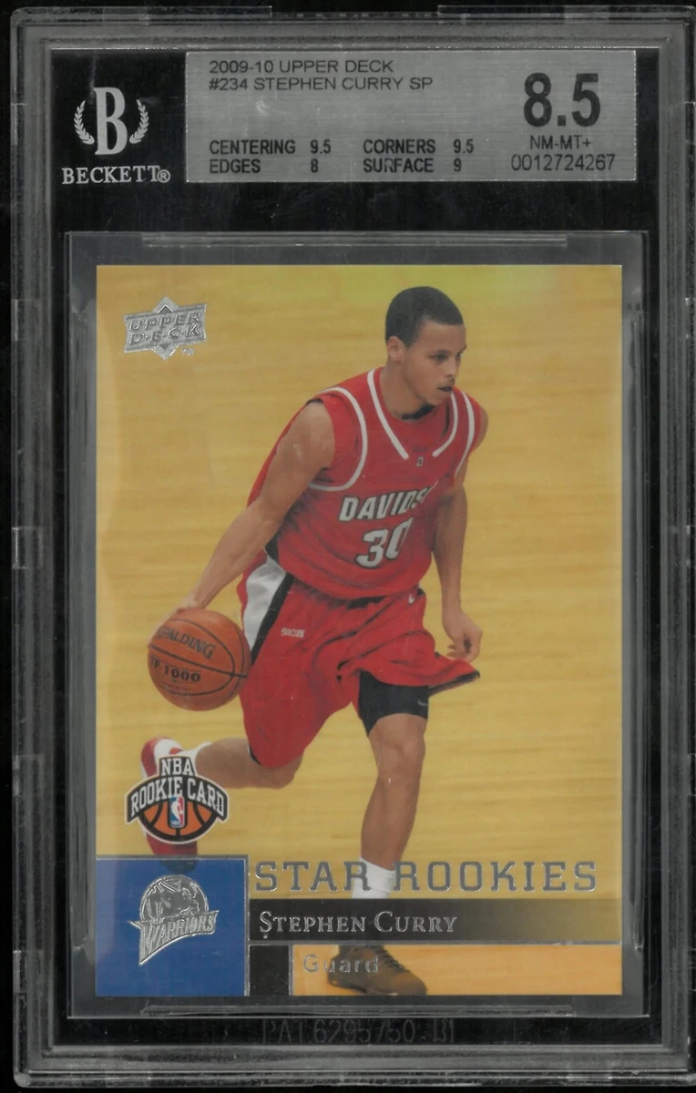 Upper Deck Stephen Curry Basketball 2009-10 Season Sports Trading