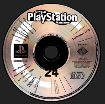 Official PlayStation Magazine Demo Disc #24 | Sony PlayStation 1