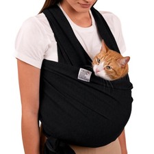 Cat Sling Carrier for Small Pets Anti-Anxiety Cat Sling, Kitten Pouch Pet...