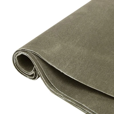 100 % Baumwolle Canvas 16 Unzen Gewachstes Canvas Armee Ente Hellbraun Stoff Baumwolle Bunt - Bild 1 von 4