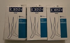 NEW Jobst Relief 20-30 mmHg SMALL Beige Waist 114656 Compression Stockings LOT 3