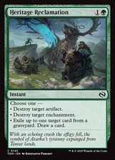 Heritage Reclamation (145) Tarkir: Dragonstorm TDM MTG Magic