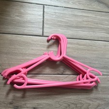 Perchas multiusos con barra para pantalones y ganchos - rosa