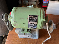 Vintage Rare GRYPHON Brook Motors Bench Grinder Polisher 240V Working Made Engla