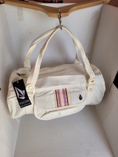 Volcom Stone Womens Handbag Purse. Cream Colo...