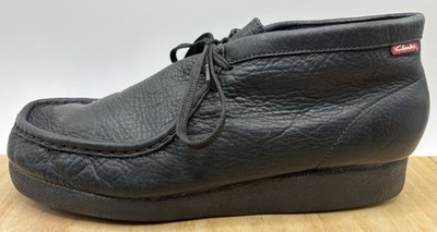 Clarks Padmore Black Lea 79161 Men's 11 M Leather Boot Shoe