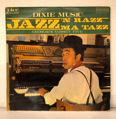 GEORGIE'S VARSITY FIVE - JAZZ N' RAZZ MA TAZZ - VINYL VG+/VG+ LP
