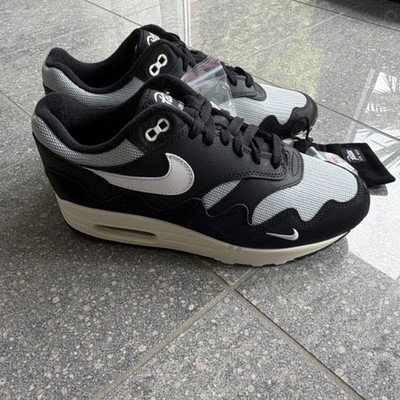 Nike Air Max 1 Patta Herren Sneaker Schwarz/Grau/Weiß EU 43 / US 9.5 DQ0299-001